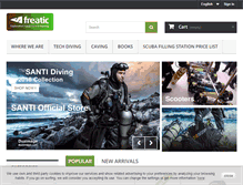 Tablet Screenshot of freatic.com